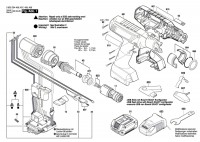 Bosch 3 602 D94 409 Exact Ion 12-450 Wk Pn-Accu-Screwdriver 18 V / Eu Spare Parts